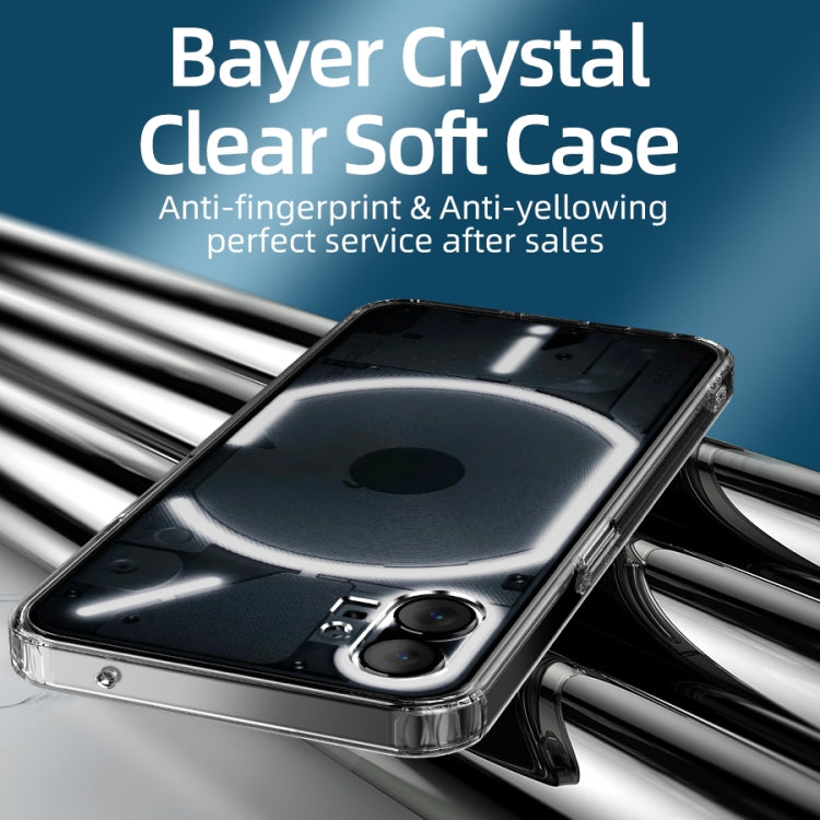 Ice Crystal PC + TPU Phone Case, For Nothing Phone 1