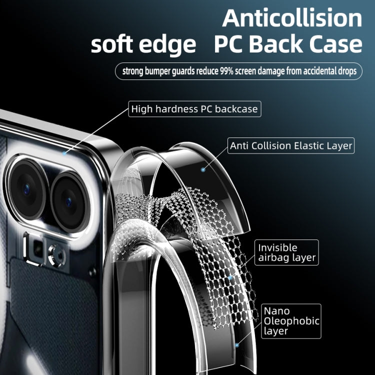 Ice Crystal PC + TPU Phone Case, For Nothing Phone 1