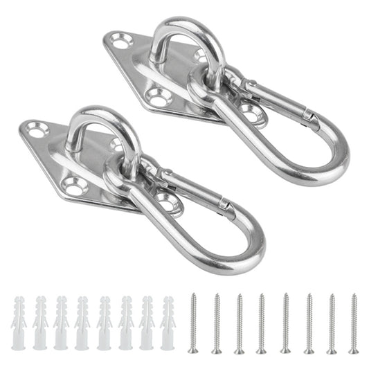 Sand Bag Ceiling Hook Heavy Duty Swing Hangers, 2 PCS 5mm 304 Stainless Steel, 2 PCS 5mm 316 Stainless Steel, 2 PCS 6mm 304 Stainless Steel, 2 PCS 6mm 316 Stainless Steel, 2 PCS 8mm 304 Stainless Steel, 2 PCS 8mm 316 Stainless Steel