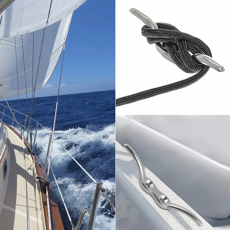 316 Stainless Steel Marine Flagpole Hook with Screw, Style:2-1/2 inch, 2-1/2 inch, 4 inch, 6 inch