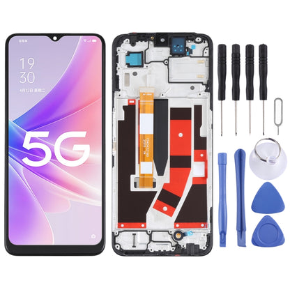 LCD Screen and Digitizer Full Assembly with Frame