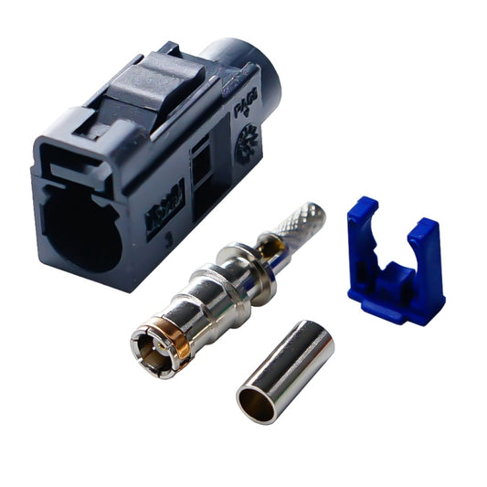 For RG174 Cable Fakra Radio Crimp Female Jack / Plug Connector with Phantom RF Coaxial