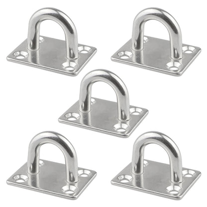 5 PCS 6mm 316 Stainless Steel Ship Square Door Hinges Buckle, 5 PCS 5mm 304 Stainless Steel, 5 PCS 5mm 316 Stainless Steel, 5 PCS 6mm 304 Stainless Steel, 5 PCS 6mm 316 Stainless Steel, 3 PCS 8mm 304 Stainless Steel, 3 PCS 8mm 316 Stainless Steel