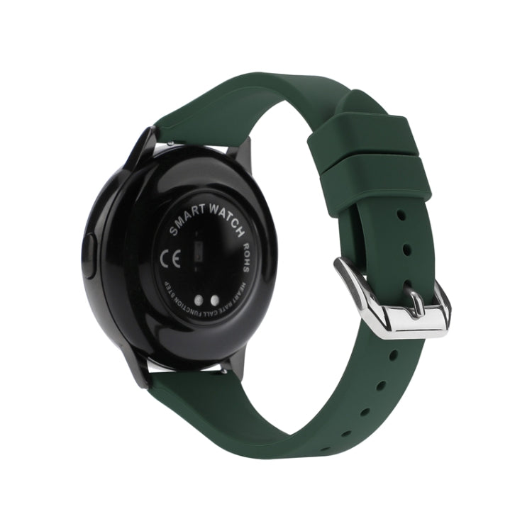 Universal T-buckle Silicone Watch Band, 20mm, 22mm