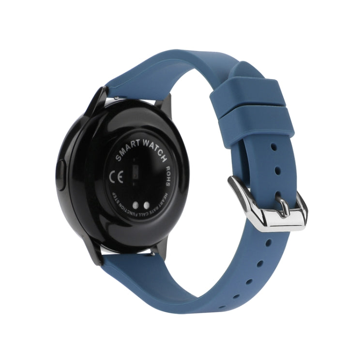 Universal T-buckle Silicone Watch Band, 20mm, 22mm