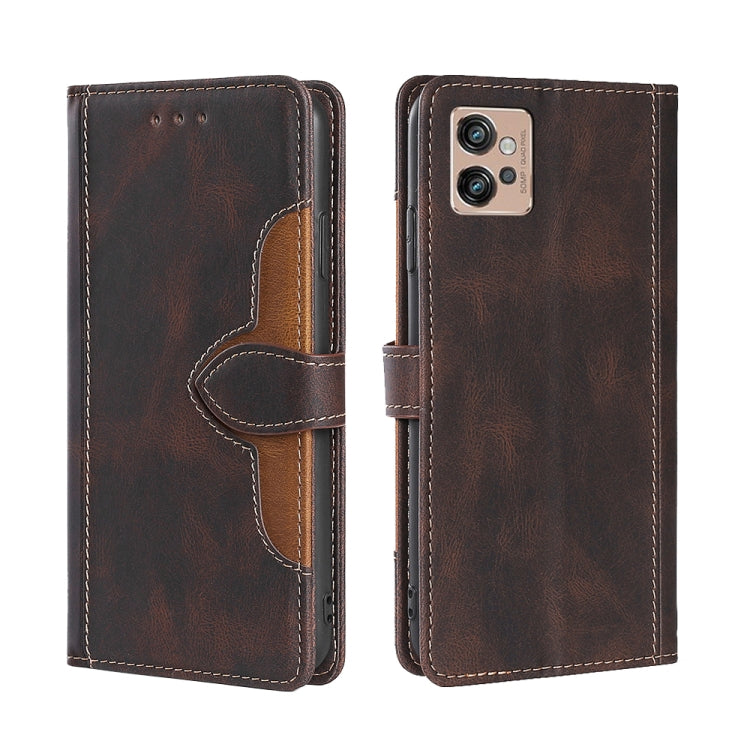 Skin Feel Magnetic Buckle Leather Phone Case, For Motorola Moto G32 4G, For Realme GT2 Explorer Master, For vivo iQOO Z6 44W/T1 Snapdragon 680, For vivo Y77 5G Global