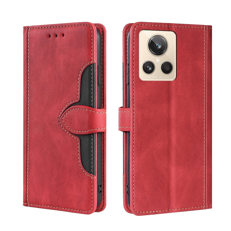 Skin Feel Magnetic Buckle Leather Phone Case, For Motorola Moto G32 4G, For Realme GT2 Explorer Master, For vivo iQOO Z6 44W/T1 Snapdragon 680, For vivo Y77 5G Global
