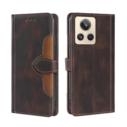 Skin Feel Magnetic Buckle Leather Phone Case, For Motorola Moto G32 4G, For Realme GT2 Explorer Master, For vivo iQOO Z6 44W/T1 Snapdragon 680, For vivo Y77 5G Global