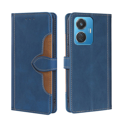 Skin Feel Magnetic Buckle Leather Phone Case, For Motorola Moto G32 4G, For Realme GT2 Explorer Master, For vivo iQOO Z6 44W/T1 Snapdragon 680, For vivo Y77 5G Global
