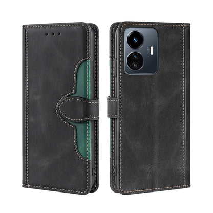 Skin Feel Magnetic Buckle Leather Phone Case, For Motorola Moto G32 4G, For Realme GT2 Explorer Master, For vivo iQOO Z6 44W/T1 Snapdragon 680, For vivo Y77 5G Global