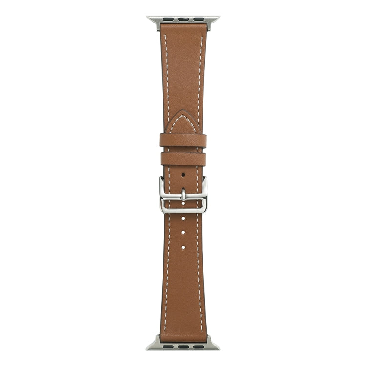 Single Lap Microfiber Leather Watch Band For Apple Watch Series, 7 45mm / 6&SE&5&4 44mm / 3&2&1 42mm, 7 41mm / 6&SE&5&4 40mm / 3&2&1 38mm