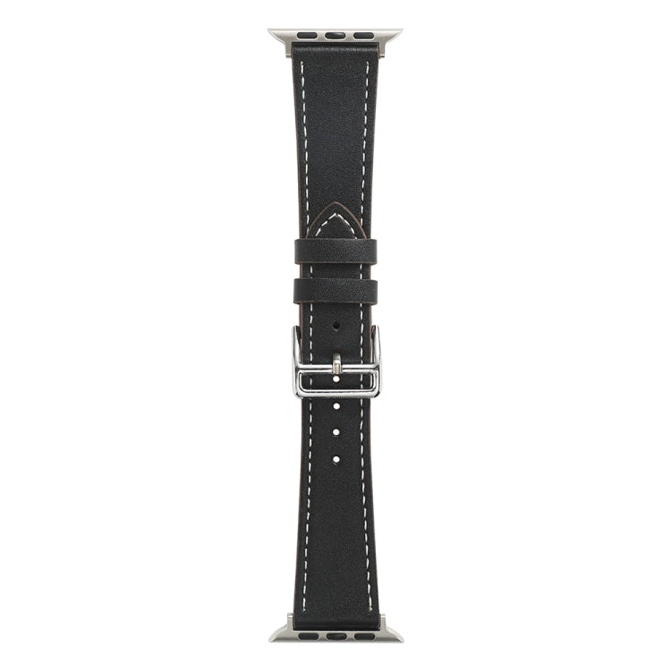 Single Lap Microfiber Leather Watch Band For Apple Watch Series, 7 45mm / 6&SE&5&4 44mm / 3&2&1 42mm, 7 41mm / 6&SE&5&4 40mm / 3&2&1 38mm