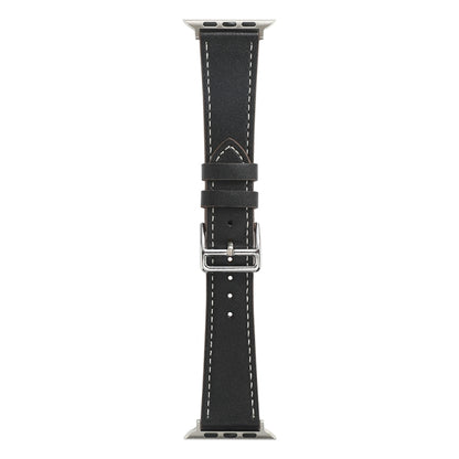 Single Lap Microfiber Leather Watch Band For Apple Watch Series, 7 45mm / 6&SE&5&4 44mm / 3&2&1 42mm, 7 41mm / 6&SE&5&4 40mm / 3&2&1 38mm