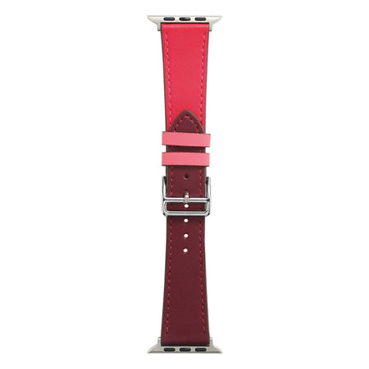 Single Lap Microfiber Leather Watch Band For Apple Watch Series, 7 45mm / 6&SE&5&4 44mm / 3&2&1 42mm, 7 41mm / 6&SE&5&4 40mm / 3&2&1 38mm
