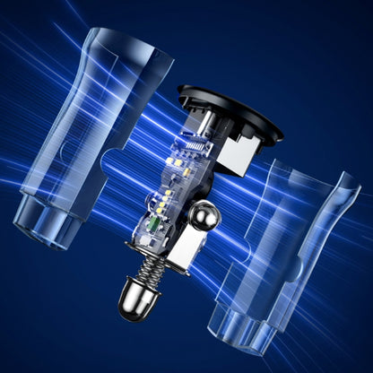 Chargeur de voiture mini transparent double port 30W USAMS US-CC164 C32, C32
