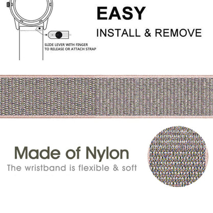 Nylon Loop Watch Band, For Amazfit T-Rex / T-Rex Pro / Ares