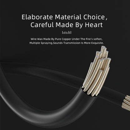 CVJ V6.TC 1.25m Type-C Digital Decoding Oxygen-free Copper Earphone Cable, 0.75mm, 0.78mm