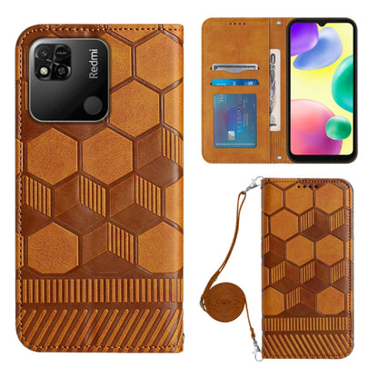 Crossbody Football Texture Magnetic PU Phone Case, For Nothing Phone 1, For Xiaomi Redmi 10A, For Xiaomi Redmi 10C/Redmi 10 India, For Xiaomi Redmi Note 11 Global/Note 11S 4G, For Xiaomi Redmi Note 11 Pro/Redmi Note 11 Pro 5G/Redmi Note 11 Pro+ India  ...