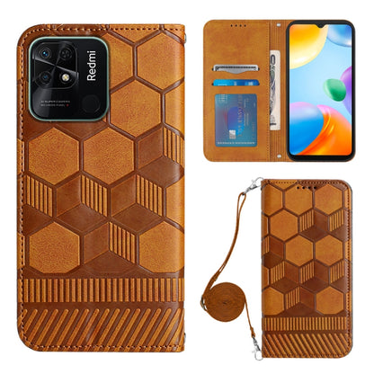 Crossbody Football Texture Magnetic PU Phone Case, For Nothing Phone 1, For Xiaomi Redmi 10A, For Xiaomi Redmi 10C/Redmi 10 India, For Xiaomi Redmi Note 11 Global/Note 11S 4G, For Xiaomi Redmi Note 11 Pro/Redmi Note 11 Pro 5G/Redmi Note 11 Pro+ India  ...