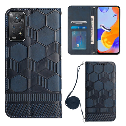 Crossbody Football Texture Magnetic PU Phone Case, For Nothing Phone 1, For Xiaomi Redmi 10A, For Xiaomi Redmi 10C/Redmi 10 India, For Xiaomi Redmi Note 11 Global/Note 11S 4G, For Xiaomi Redmi Note 11 Pro/Redmi Note 11 Pro 5G/Redmi Note 11 Pro+ India  ...
