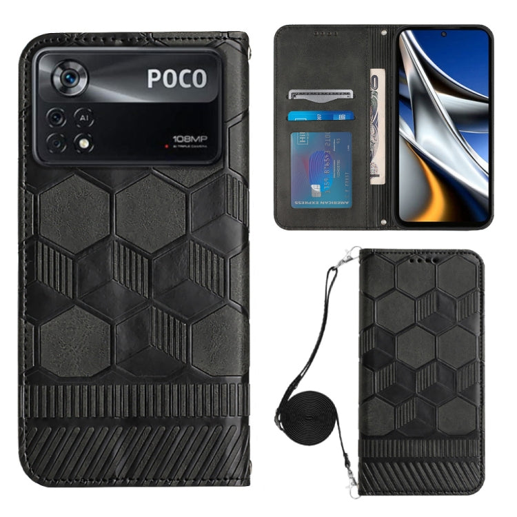 Crossbody Football Texture Magnetic PU Phone Case, For Nothing Phone 1, For Xiaomi Redmi 10A, For Xiaomi Redmi 10C/Redmi 10 India, For Xiaomi Redmi Note 11 Global/Note 11S 4G, For Xiaomi Redmi Note 11 Pro/Redmi Note 11 Pro 5G/Redmi Note 11 Pro+ India  ...
