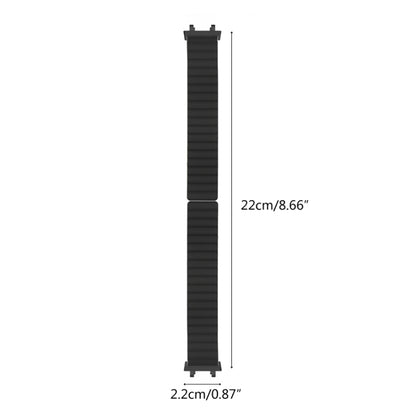 Silicone Magnetic Dual-color Watch Band, For Amazfit T-Rex 2