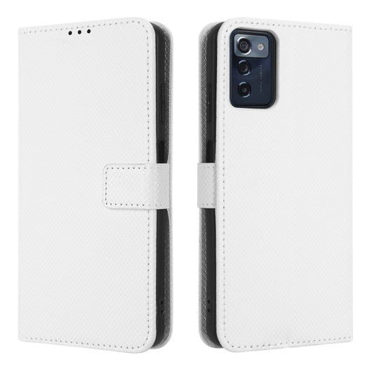 Diamond Texture Leather Phone Case, For Consumer Cellular ZMax 5G, For Motorola Moto E32s / G22, For Motorola Moto G32, For Motorola Moto S30 Pro 5G, For Motorola Moto X30 Pro 5G / Edge 30 Ultra, For Nothing Phone 1, For OPPO A57 5G / 4G, For OPPO A97 ...
