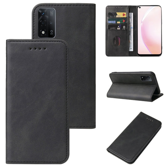 Magnetic Closure Leather Phone Case, For OPPO A93s 5G, For OPPO A94, For OPPO F17 Pro, For OPPO F19, For OPPO F19 Pro+ 5G, For OPPO F19s 5G, For OPPO F21 Pro 5G, For OPPO Find X3, For OPPO K3, For OPPO K9s, For OPPO R19, For Realme 7 Pro, For Realme 8i...