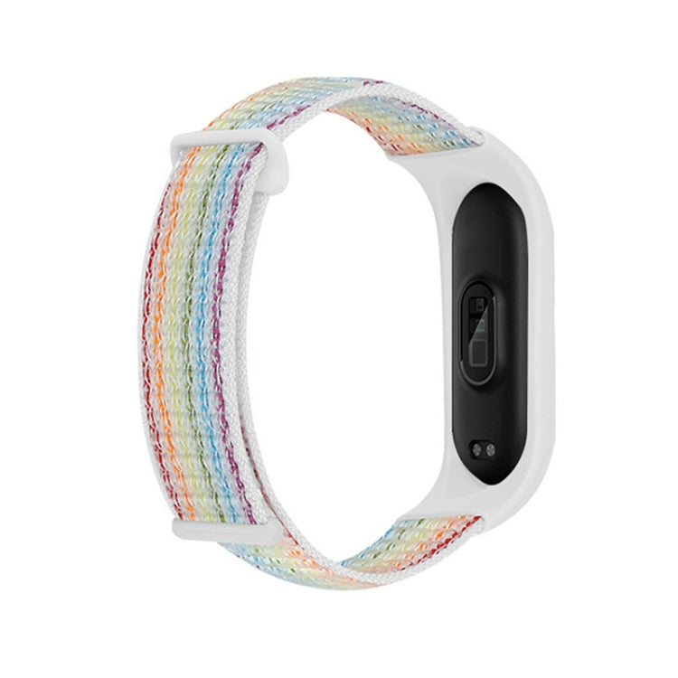 Nylon Two-Section Loop Watch Band, For Xiaomi Mi Band 7, For Xiaomi Mi Band 6, For Xiaomi Mi Band 5