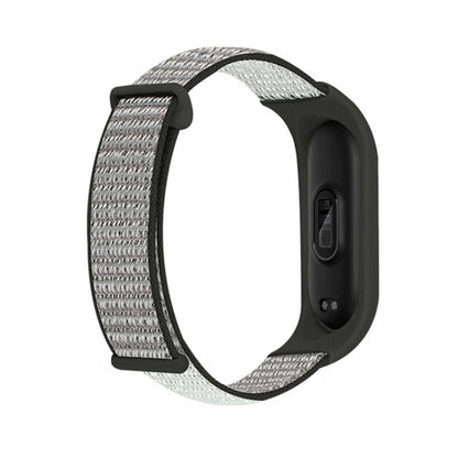 Nylon Two-Section Loop Watch Band, For Xiaomi Mi Band 7, For Xiaomi Mi Band 6, For Xiaomi Mi Band 5