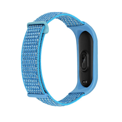 Nylon Two-Section Loop Watch Band, For Xiaomi Mi Band 7, For Xiaomi Mi Band 6, For Xiaomi Mi Band 5
