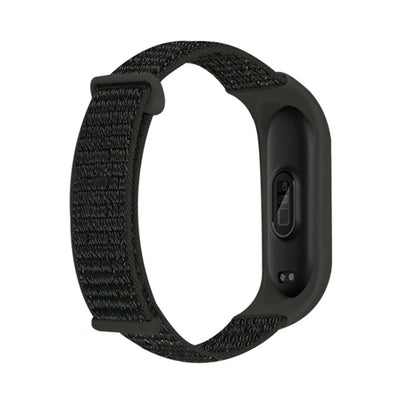 Nylon Two-Section Loop Watch Band, For Xiaomi Mi Band 7, For Xiaomi Mi Band 6, For Xiaomi Mi Band 5