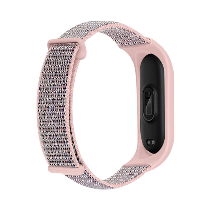 Nylon Two-Section Loop Watch Band, For Xiaomi Mi Band 7, For Xiaomi Mi Band 6, For Xiaomi Mi Band 5