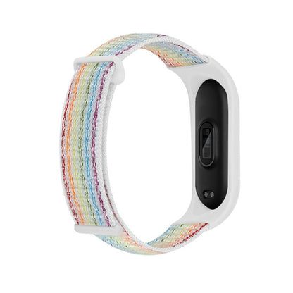 Nylon Two-Section Loop Watch Band, For Xiaomi Mi Band 7, For Xiaomi Mi Band 6, For Xiaomi Mi Band 5
