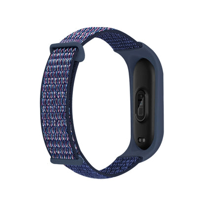 Nylon Two-Section Loop Watch Band, For Xiaomi Mi Band 7, For Xiaomi Mi Band 6, For Xiaomi Mi Band 5