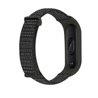 Nylon Two-Section Loop Watch Band, For Xiaomi Mi Band 7, For Xiaomi Mi Band 6, For Xiaomi Mi Band 5