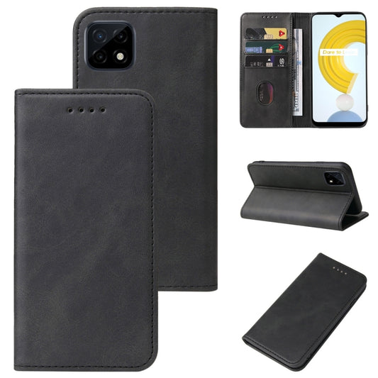 Magnetic Closure Leather Phone Case, For Realme C21Y, For Realme C25, For Realme GT Master, For Realme GT2, For Realme X7 Pro, For Realme X50 5G, For Realme XT, For OPPO Reno 10x Zoom, For OPPO Reno2, For OPPO Reno2 Z, For OPPO Reno3 4G, For OPPO Reno4...