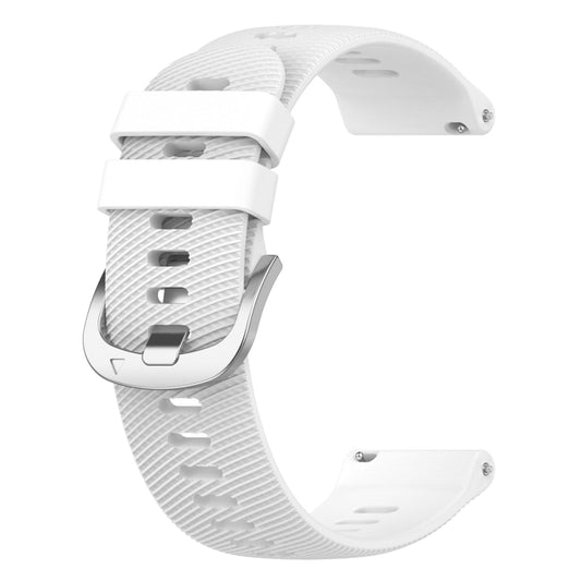 22mm Cross Textured Silicone Watch Band, For Garmin Forerunner255