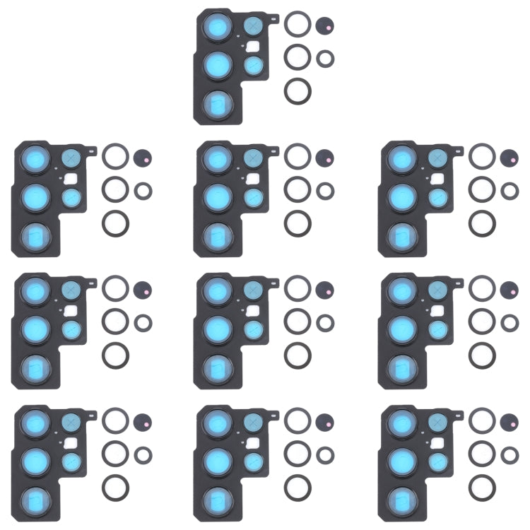 10 PCS Camera Lens Cover, For Samsung Galaxy M13, For Samsung Galaxy A13, For Samsung Galaxy A73 5G, For Samsung Galaxy A53 5G, For Samsung Galaxy A33 5G, For Samsung Galaxy A23, For Samsung Galaxy S22 Ultra 5G, For Samsung Galaxy S22+ 5G��������������...