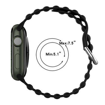 Ocean Ripple Watch Band, For Apple Watch Series 8&7 41mm / SE 2&6&SE&5&4 40mm