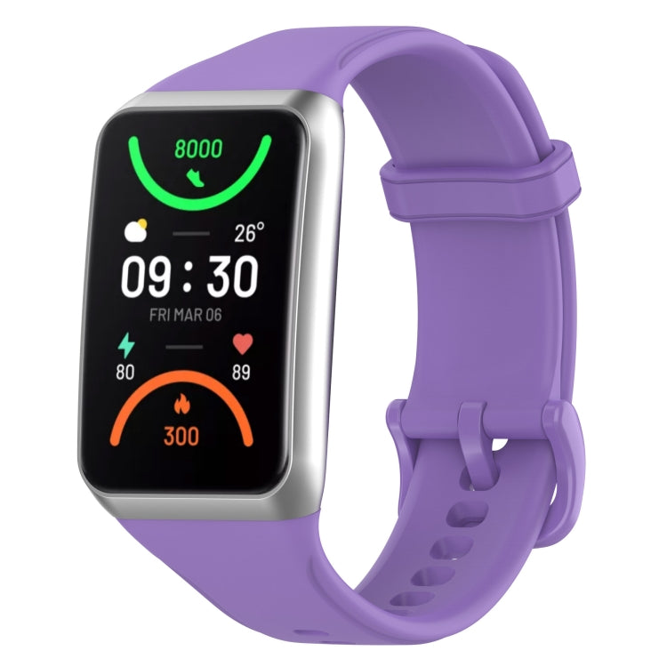 Solid Color Soft Silicone Watch Band, For OPPO Band 2