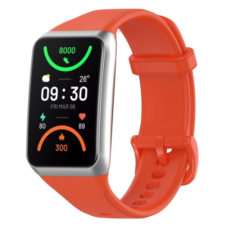 Solid Color Soft Silicone Watch Band, For OPPO Band 2