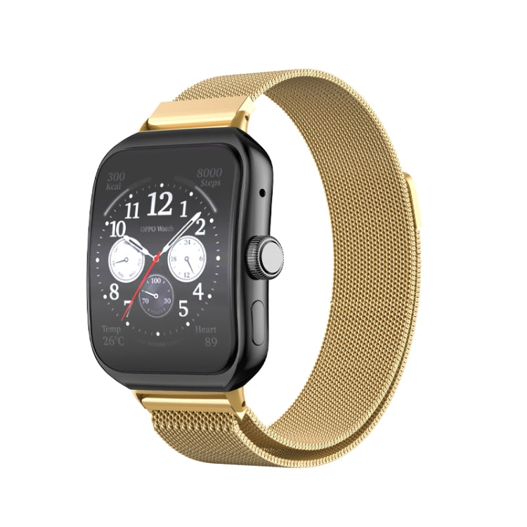 Milanese Stainless Steel Metal Watch Band, For OPPO Watch 3 Pro