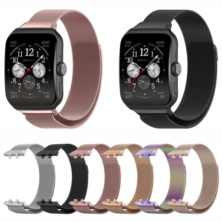 Milanese Stainless Steel Metal Watch Band, For OPPO Watch 3