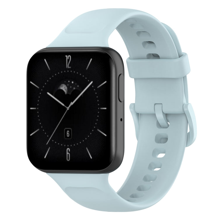 Solid Color Soft Silicone Watch Band, For OPPO Watch 3, For OPPO Watch 3 Pro