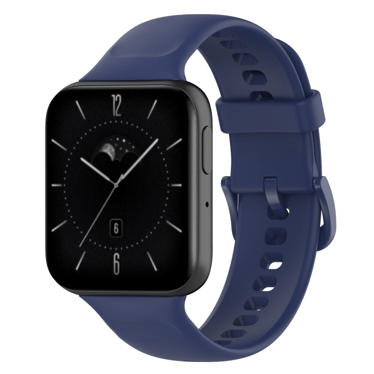 Solid Color Soft Silicone Watch Band, For OPPO Watch 3, For OPPO Watch 3 Pro