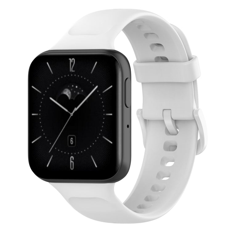 Solid Color Soft Silicone Watch Band, For OPPO Watch 3, For OPPO Watch 3 Pro