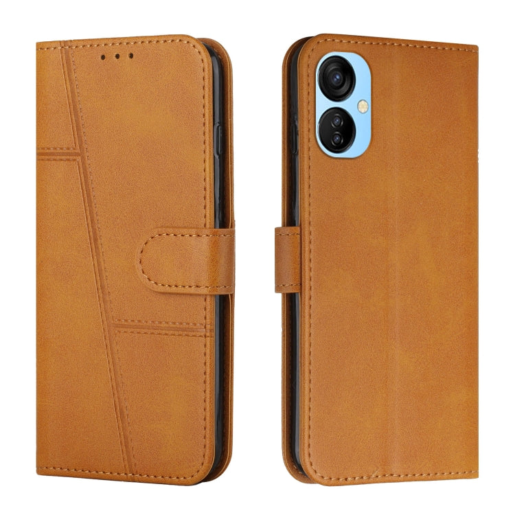 Stitching Calf Texture Buckle Leather Phone Case, For Tecno Camon 19 Neo, For Tecno Camon 19 Pro 5G, For Tecno Spark 9 Pro, For Infinix Note 12 5G / 12 Pro, For Tecno Spark 9T, For Infinix Note 12 VIP, For Infinix Note 12i, For Infinix Smart 6 Plus