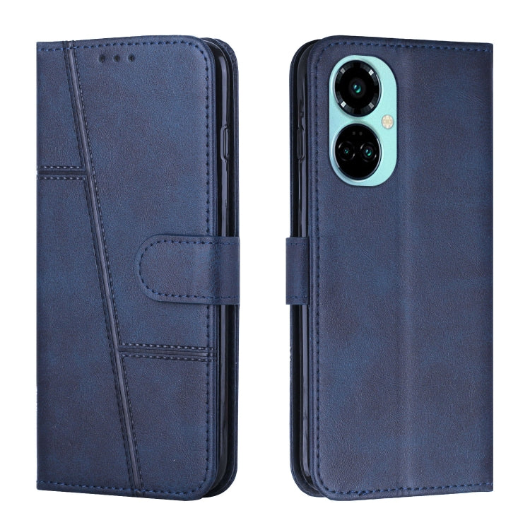 Stitching Calf Texture Buckle Leather Phone Case, For Tecno Camon 19 Neo, For Tecno Camon 19 Pro 5G, For Tecno Spark 9 Pro, For Infinix Note 12 5G / 12 Pro, For Tecno Spark 9T, For Infinix Note 12 VIP, For Infinix Note 12i, For Infinix Smart 6 Plus