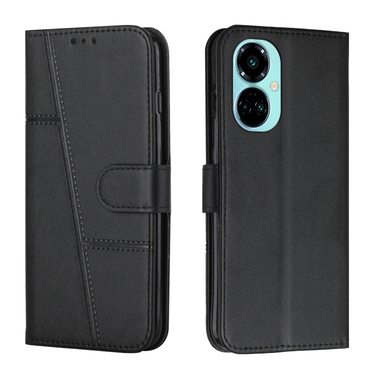 Stitching Calf Texture Buckle Leather Phone Case, For Tecno Camon 19 Neo, For Tecno Camon 19 Pro 5G, For Tecno Spark 9 Pro, For Infinix Note 12 5G / 12 Pro, For Tecno Spark 9T, For Infinix Note 12 VIP, For Infinix Note 12i, For Infinix Smart 6 Plus